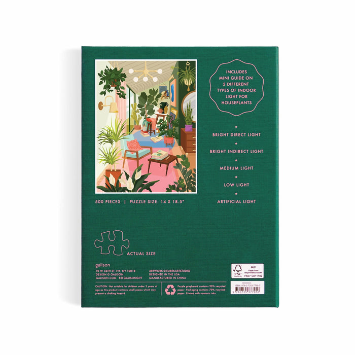 Lighting 101: Houseplants 500 Piece Book Puzzle EUREKARTStudio