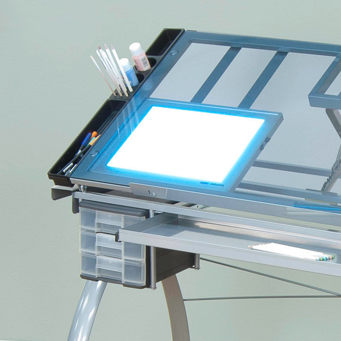 LightPad Support Bars - Silver (2pc Metal Bars to Hold LightPad) - 10049
