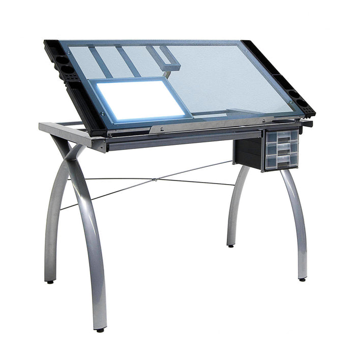 LightPad Support Bars - Silver (2pc Metal Bars to Hold LightPad) - 10049