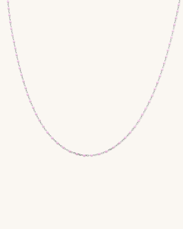 Lilac Candy Chain Necklace