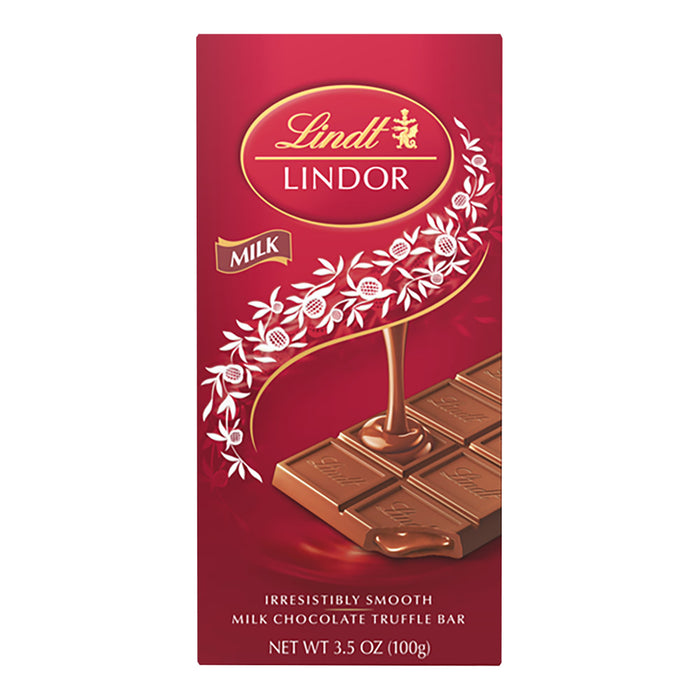 Lindt Lindor Milk Chocolate Truffle Candy Bar - 12 Count
