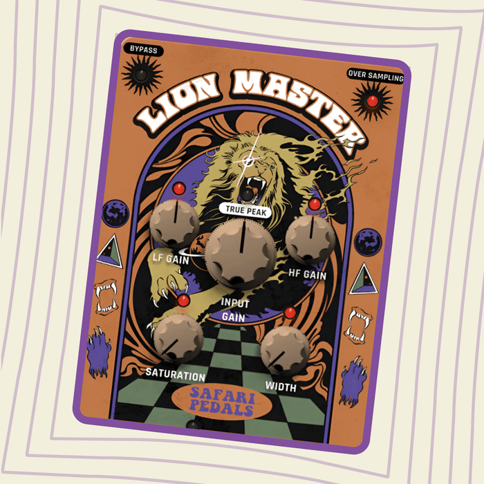Lion Master - Mastering Limiter plugin - Safari Pedals