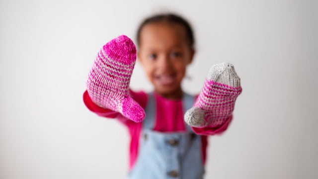 Little Eliza Mittens Pattern - My Fair Lady Collection