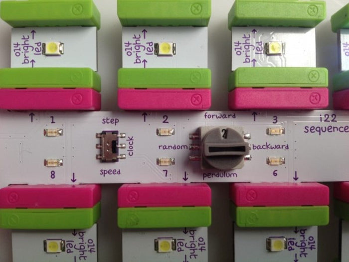 LittleBits Sequencer Module [Discontinued] by The Pi Hut - The Pi Hut