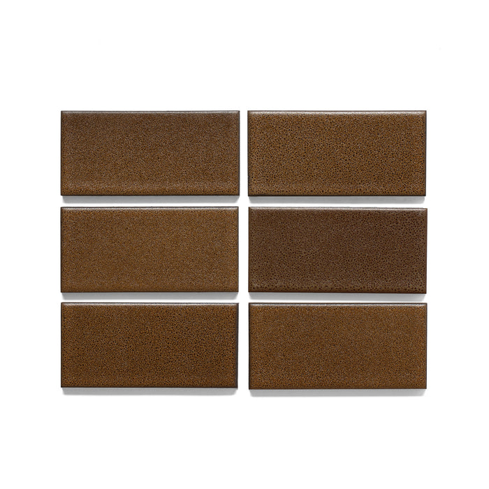 LM6 Sample in Turmeric-Matte Brown