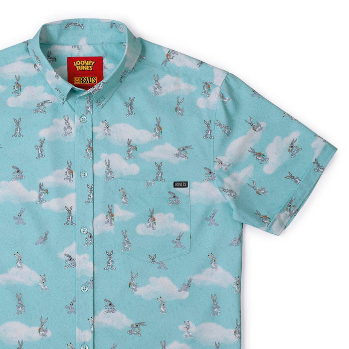 RSVLTS XS Looney Tunes Short Sleeve Shirt Looney Tunes "The Ehhh-volution of Bugs" – KUNUFLEX Short Sleeve Shirt