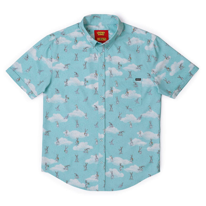 RSVLTS Looney Tunes Short Sleeve Shirt Looney Tunes "The Ehhh-volution of Bugs" – KUNUFLEX Short Sleeve Shirt