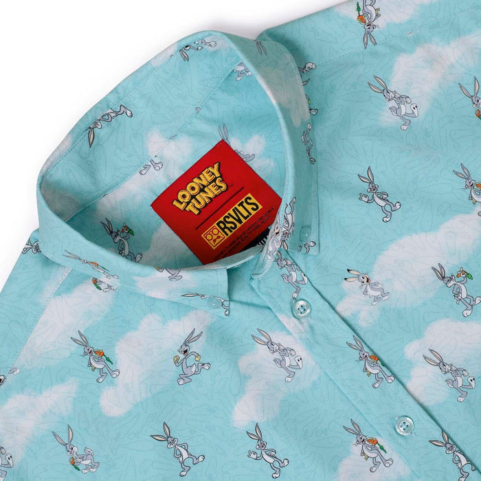 RSVLTS Looney Tunes Short Sleeve Shirt Looney Tunes "The Ehhh-volution of Bugs" – KUNUFLEX Short Sleeve Shirt