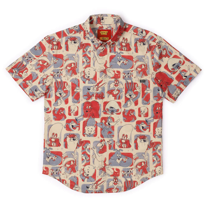 RSVLTS Looney Tunes Short Sleeve Shirt Looney Tunes "Tunes and Melodies" – KUNUFLEX Short Sleeve Shirt