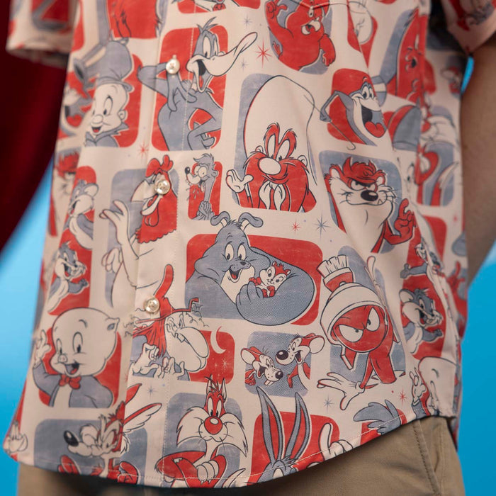 RSVLTS Looney Tunes Short Sleeve Shirt Looney Tunes "Tunes and Melodies" – KUNUFLEX Short Sleeve Shirt
