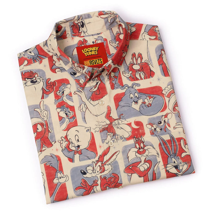 RSVLTS Looney Tunes Short Sleeve Shirt Looney Tunes "Tunes and Melodies" – KUNUFLEX Short Sleeve Shirt