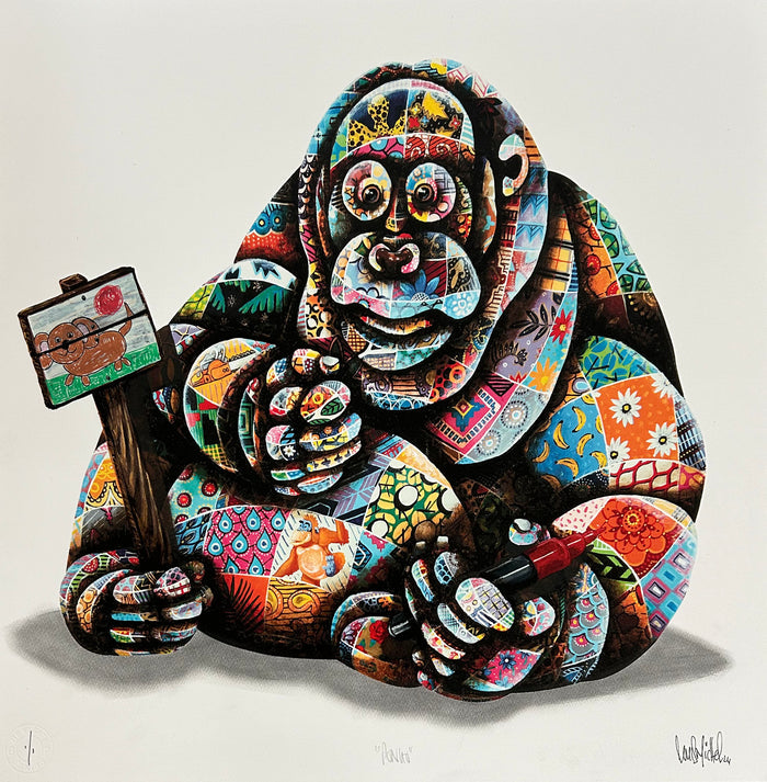 LOUIS 'MASAI' MICHEL - PONGO - 1/1's (kids drawings)