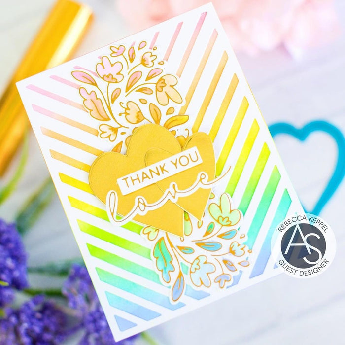 Love Hot Foil Plate