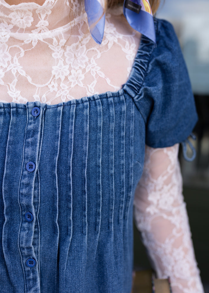 lovely in lace top