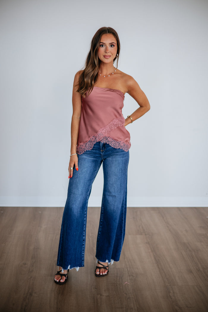 Luisa Satin Top