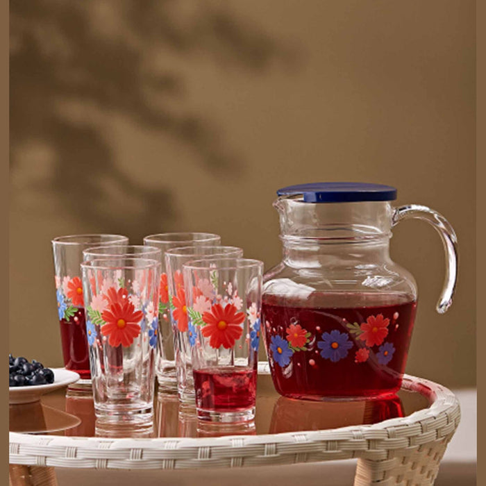 Luminarc Springdale 7 Piece Glassware Set - Clear
