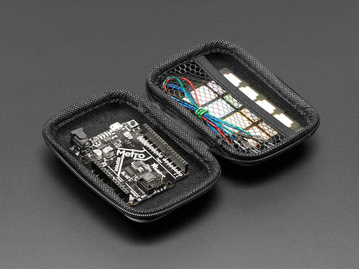 Maker-Friendly Zipper Case - Red by The Pi Hut - The Pi Hut