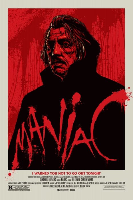 Maniac  Ken Taylor poster