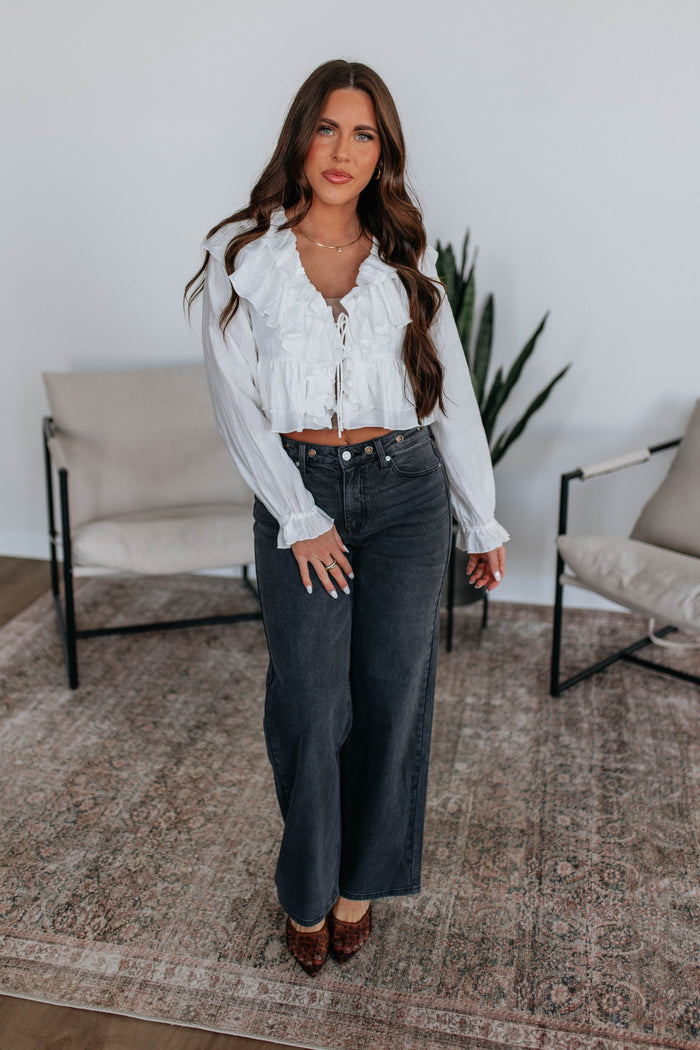 Maria Ruffled Top