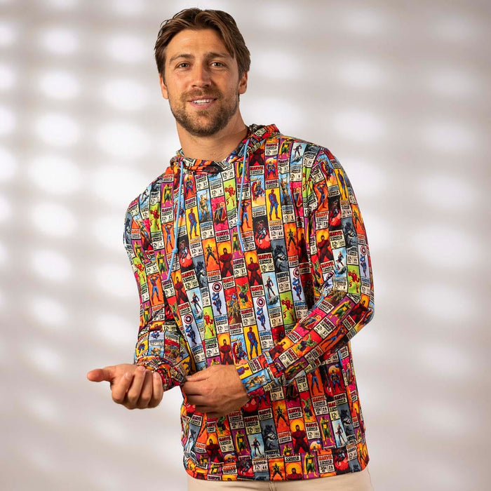 RSVLTS Marvel Performance Hoodie Marvel "Corner Box Brigade" – Performance Hoodie Marvel "Corner Box Brigade" – Performance Hoodie