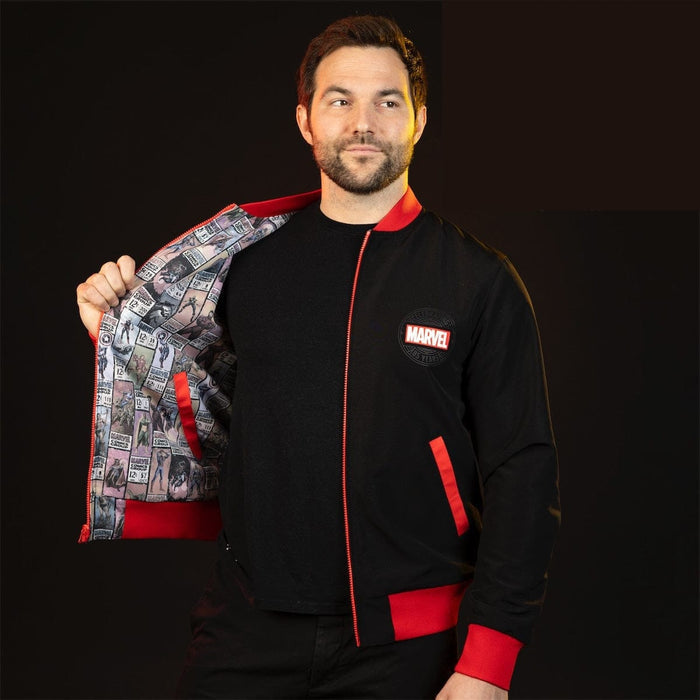 RSVLTS S Marvel Jacket Marvel "Est. 1939" – Limited Edition Reversible Bomber Jacket