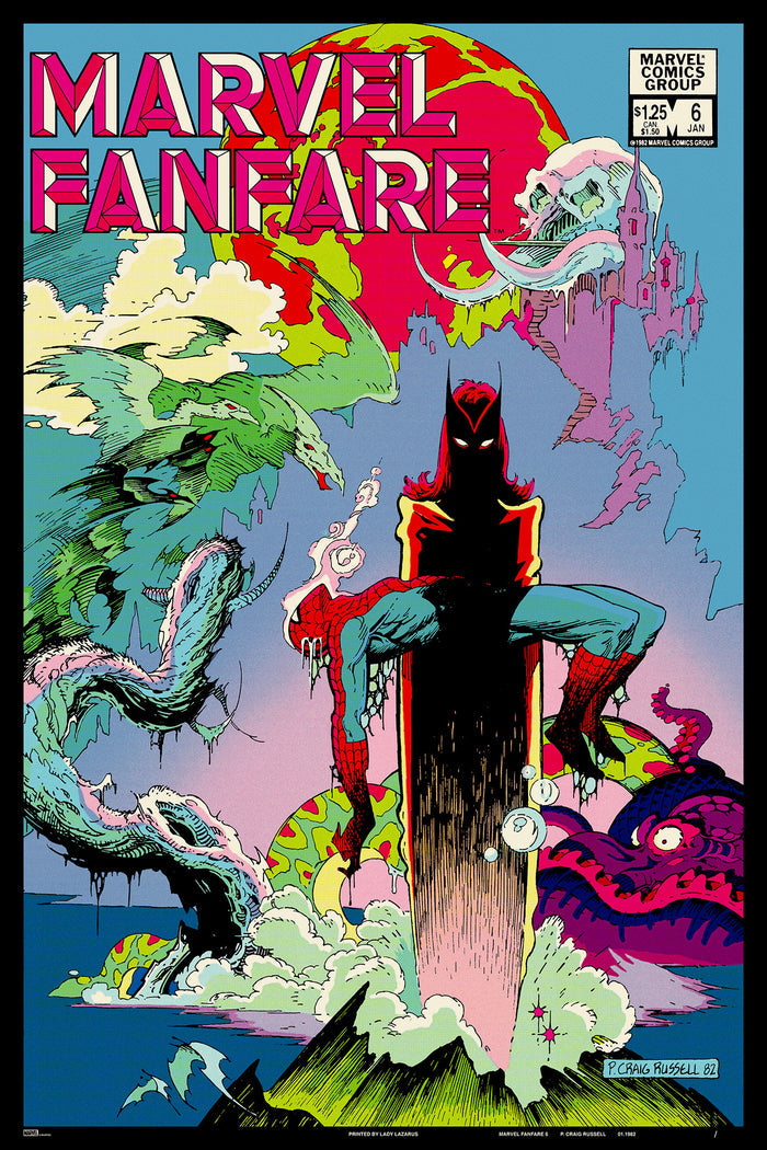 Marvel Fanfare #6 Poster
