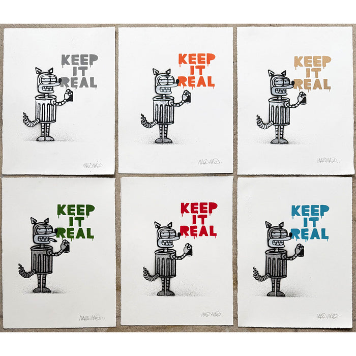 MAU MAU - The Geek Shall Inherit The Earth - Originals On Paper, timed edition