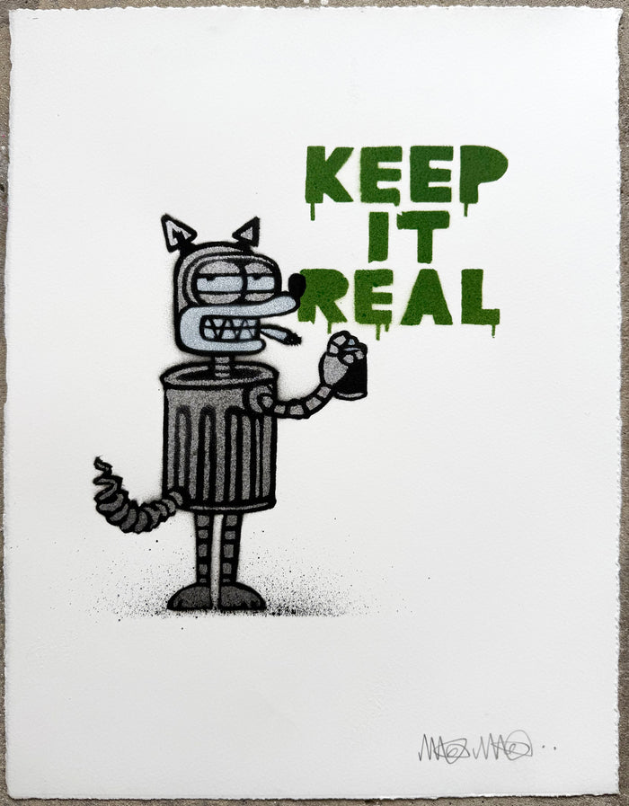 MAU MAU - The Geek Shall Inherit The Earth - Originals On Paper, timed edition