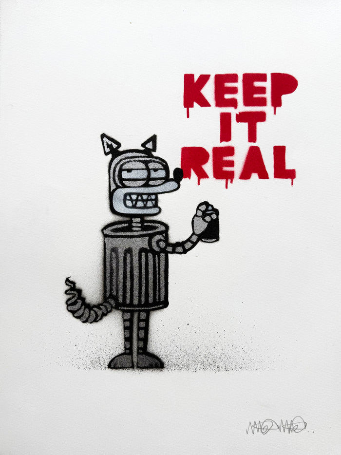 MAU MAU - The Geek Shall Inherit The Earth - Originals On Paper, timed edition