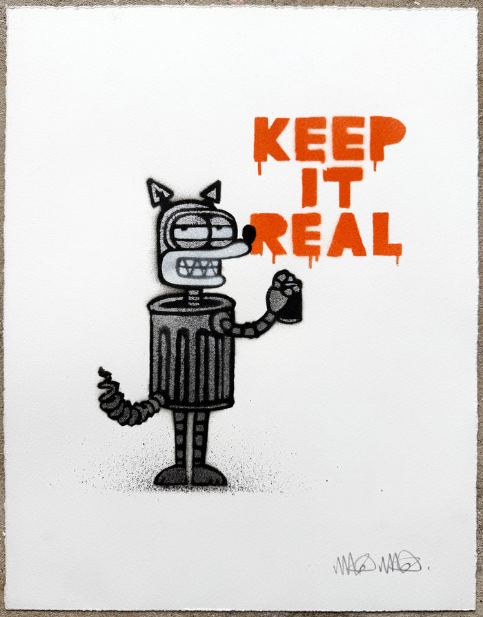 MAU MAU - The Geek Shall Inherit The Earth - Originals On Paper, timed edition