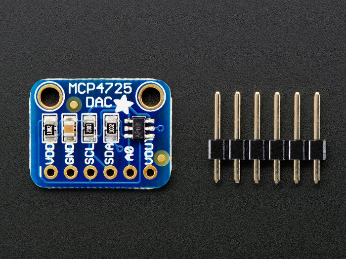 MCP4725 Breakout Board - 12-Bit DAC w/I2C Interface by Adafruit - The Pi Hut