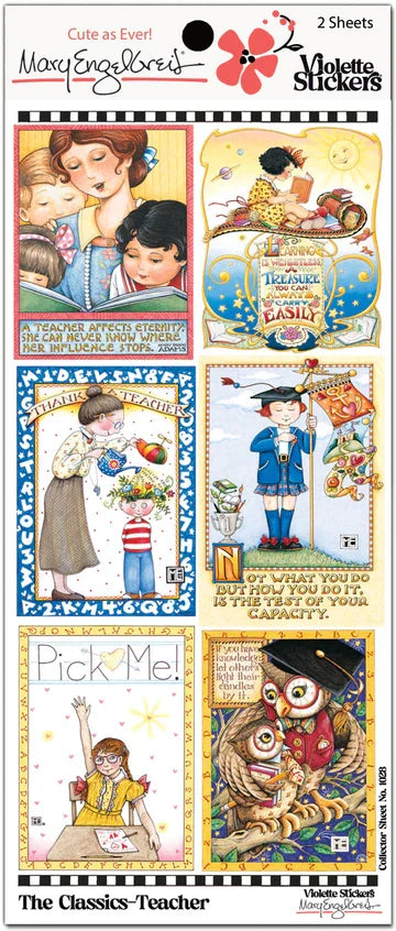 ME Classics Teacher Sticker Sheet