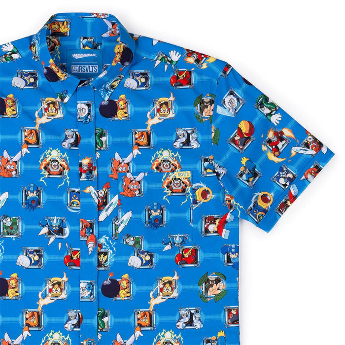 RSVLTS XS Mega Man Short Sleeve Shirt Mega Man "Choose Wily" – KUNUFLEX Short Sleeve Shirt Mega Man "Choose Wily" – KUNUFLEX Short Sleeve Shirt