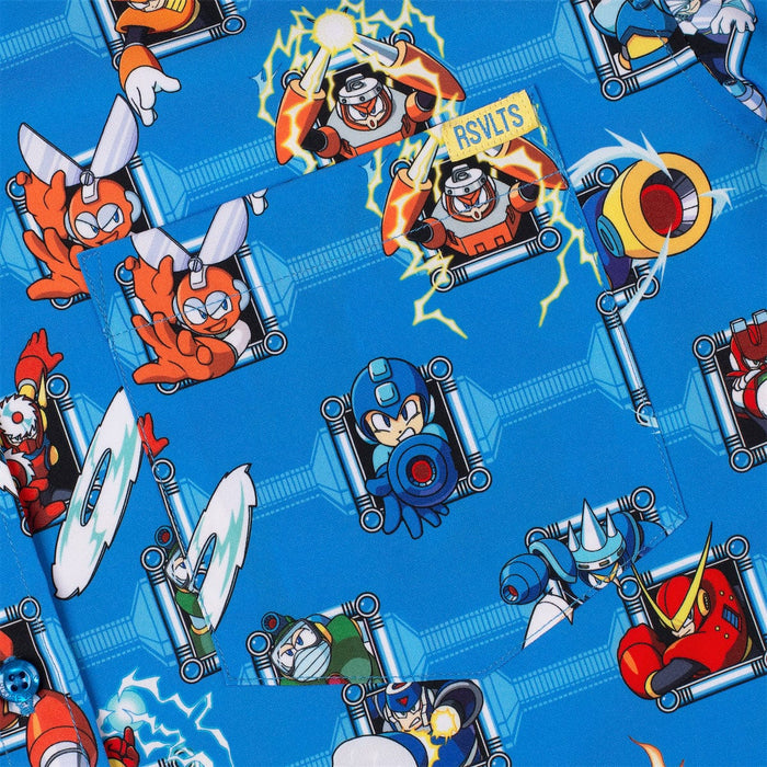 RSVLTS Mega Man Short Sleeve Shirt Mega Man "Choose Wily" – KUNUFLEX Short Sleeve Shirt Mega Man "Choose Wily" – KUNUFLEX Short Sleeve Shirt