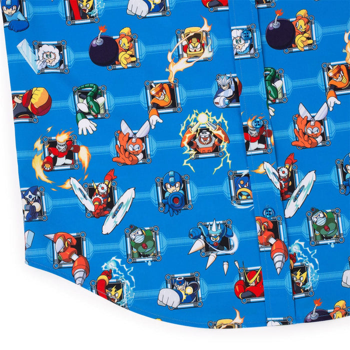 RSVLTS Mega Man Short Sleeve Shirt Mega Man "Choose Wily" – KUNUFLEX Short Sleeve Shirt Mega Man "Choose Wily" – KUNUFLEX Short Sleeve Shirt