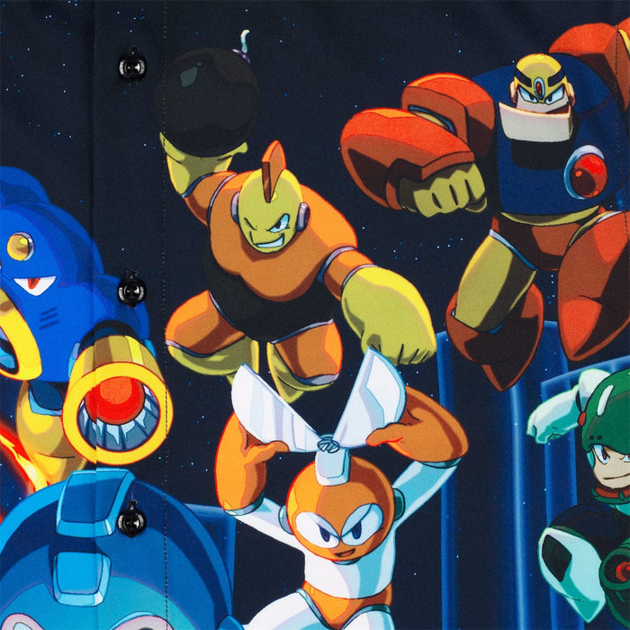 RSVLTS Mega Man Short Sleeve Shirt Mega Man "Powered Up" – KUNUFLEX Short Sleeve Shirt Mega Man "Powered Up" – KUNUFLEX Short Sleeve Shirt