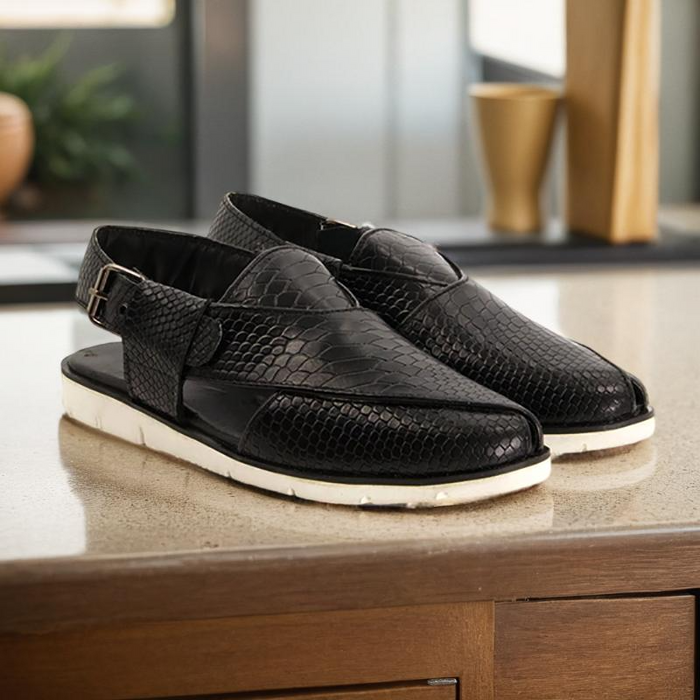 Men Black Peshwari