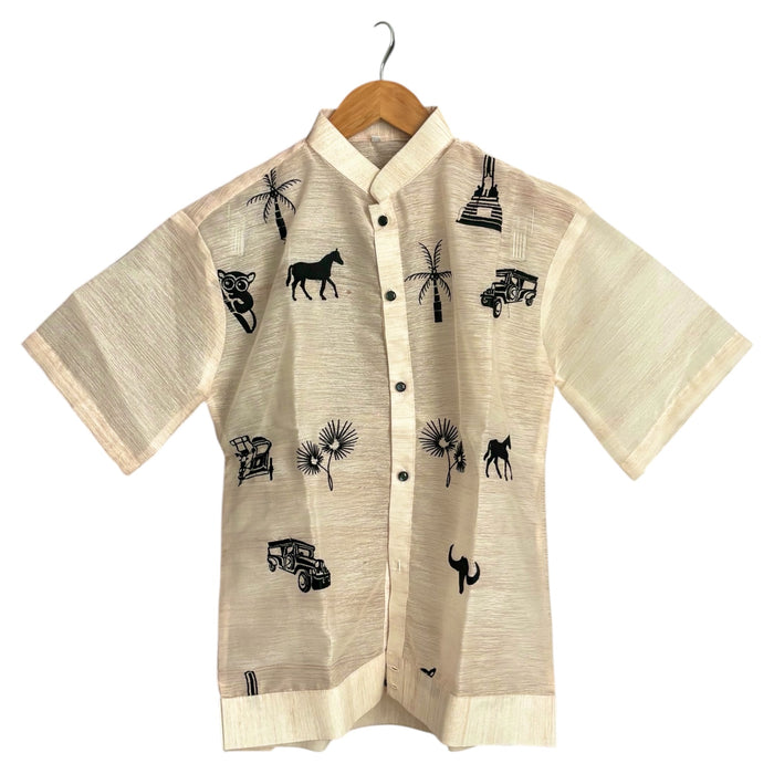 Men's Barong Hand Embroidered Design