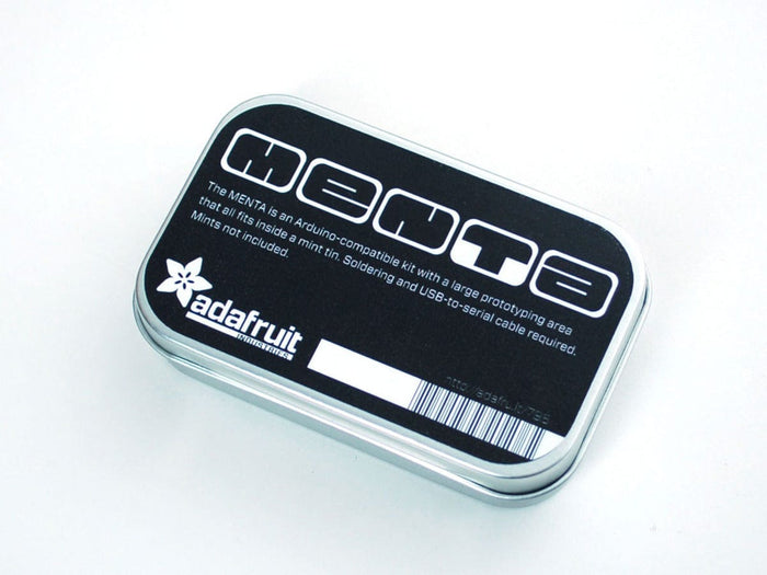 MENTA - Sticker for mint tin [Discontinued] by The Pi Hut - The Pi Hut