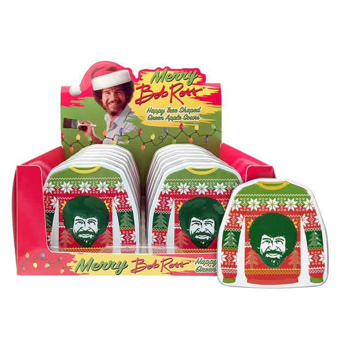 Merry Christmas Sweater Candy Tin - 12 Count