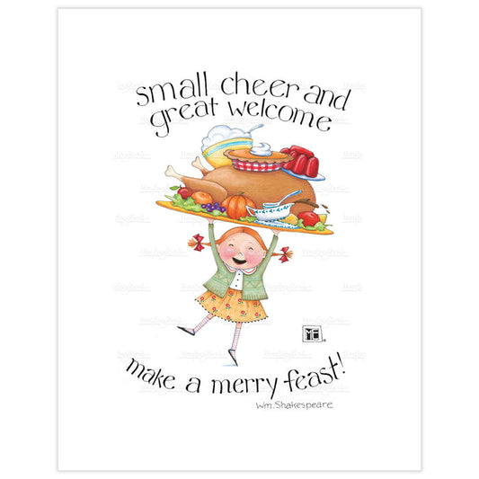 Merry Feast Fine Art Print