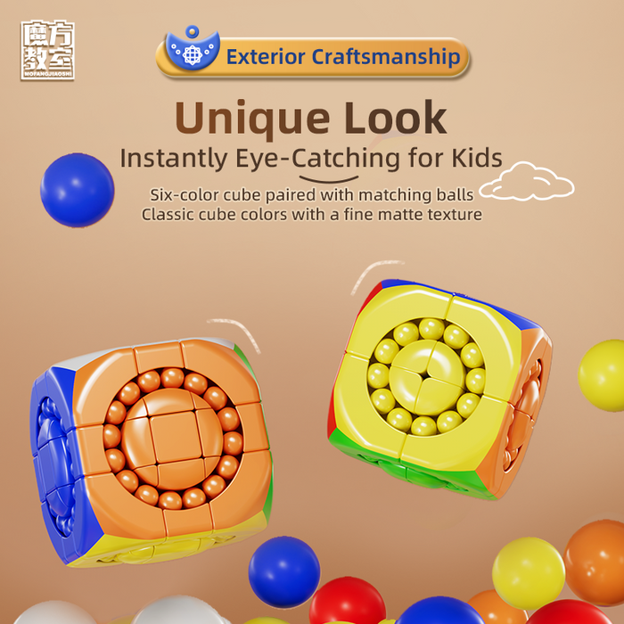 MFJS 3x3 Magic Bead Cube