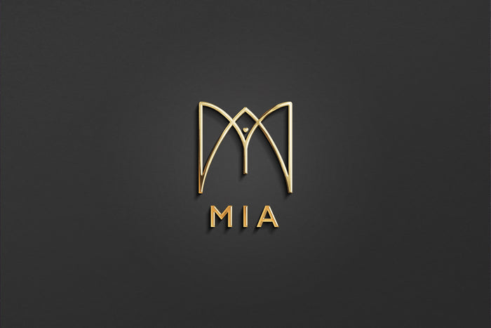 MIA - Name Logo Design | Instant Download