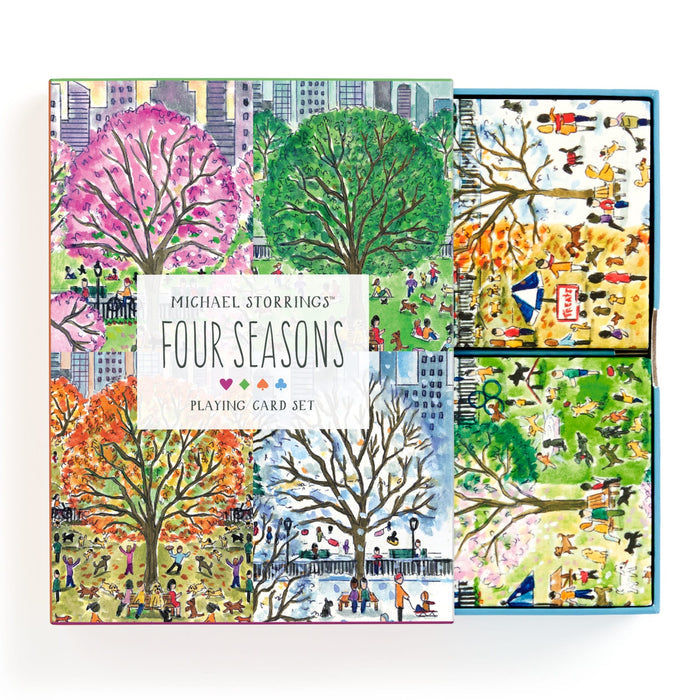 Michael Storrings Four Seasons Playing Card Set Playing Card Game Set Michael Storrings