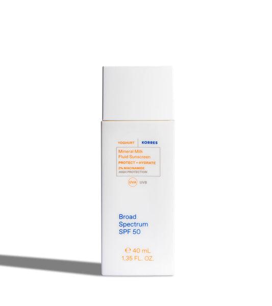 Mineral Milk Fluid Sunscreen SPF 50 Skincare Korres