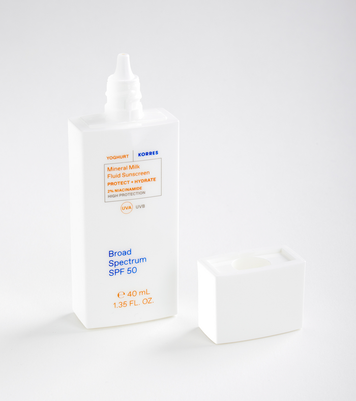 Mineral Milk Fluid Sunscreen SPF 50 Skincare Korres