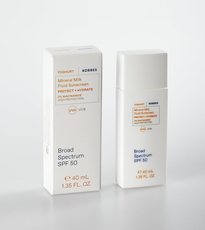 Mineral Milk Fluid Sunscreen SPF 50 Skincare Korres
