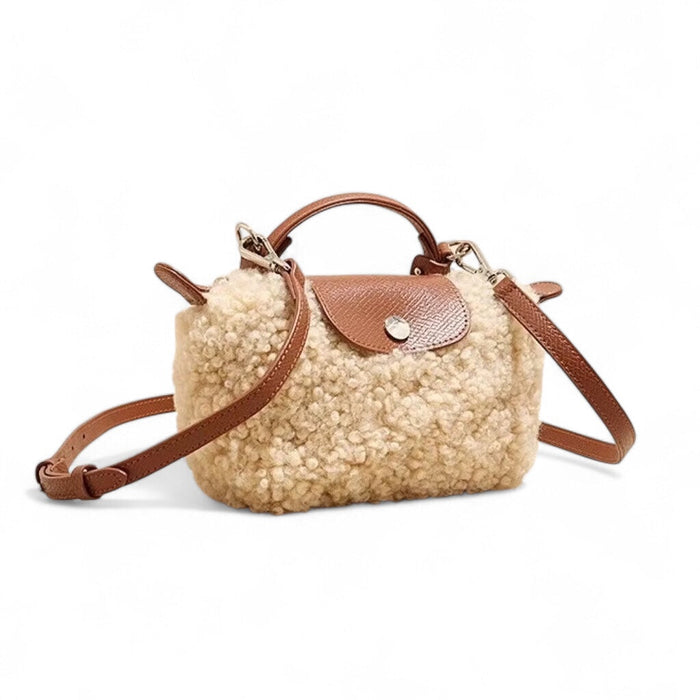 Mini Lamb Fluffy Bag Travellers Hat Boutique