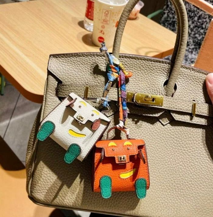 Mini O'Kelly Doll Leather Pendant Travellers Hat Boutique