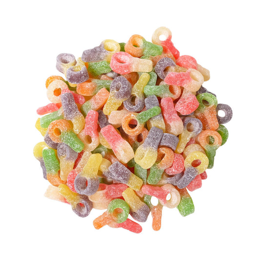 Mini sour suckers - 1kg